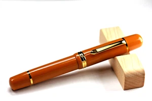 BEXLEY POSEIDON FOUNTAIN PEN 18K MEDIUM NIB NEW OLD STOCK CONVERTER FILL - Picture 1 of 11