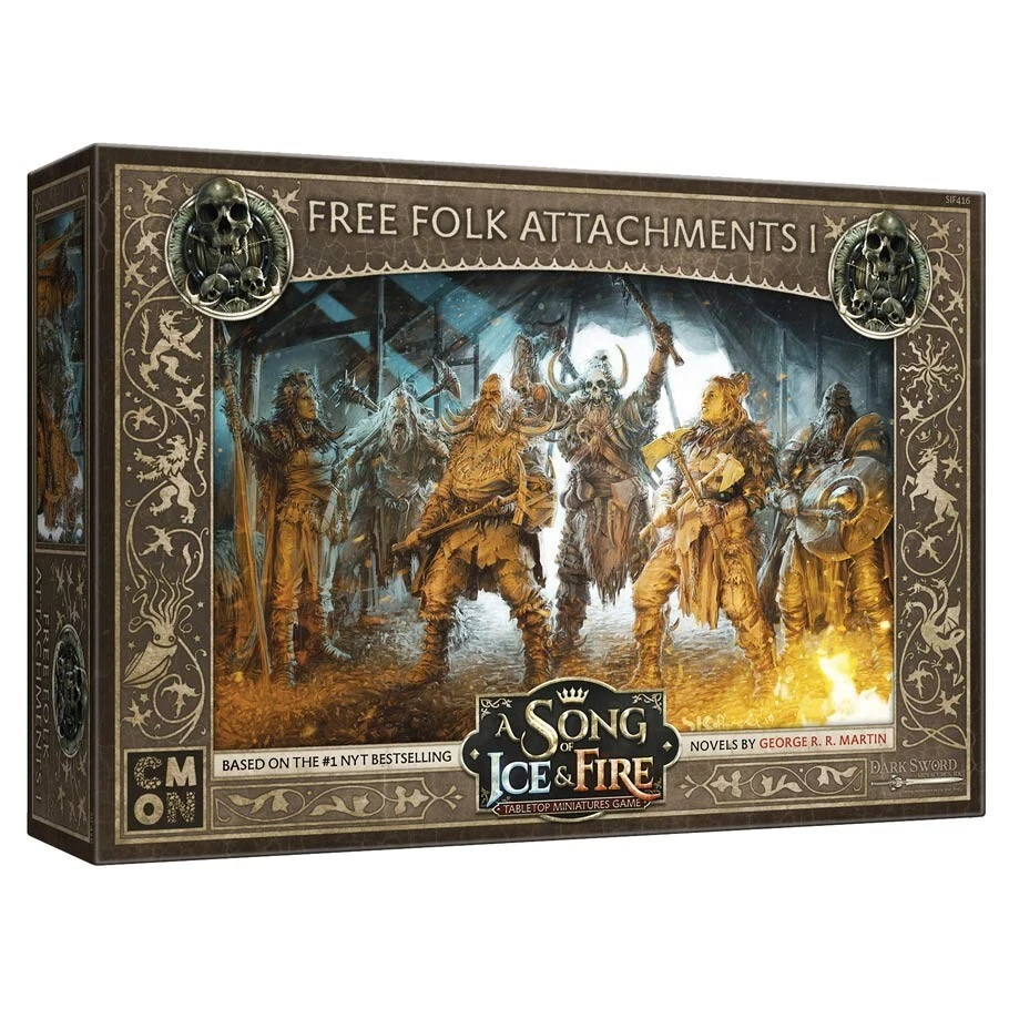 A Song of Ice & Fire Tabletop Miniatures Game: Free Folk Attachments #1 - Image 1 of 1