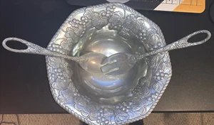 Lenox Grape Weave 3 Piece Salad Set - New (Missing Box) - Picture 1 of 6