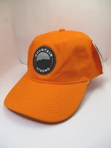Cappello/cappello arancione Mountain Strong Tennessee VOLS Hurricane Relief Fund Raiser nuovo con etichette - Foto 1 di 12