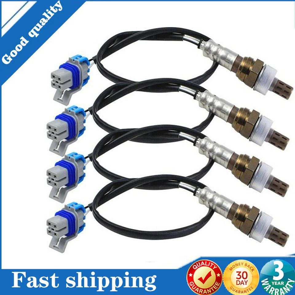 Sensor de oxígeno 4 piezas para Chevy Silverado 1500 GMC Sierra 1500 2003-2006 4,3 L 4,8 L Foto 1 de 4