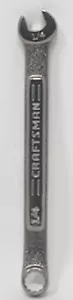 Llave Combinada Craftsman 1/4 12pt Serie VA 44699 Hecha en EE. UU. - Imagen 1 de 2