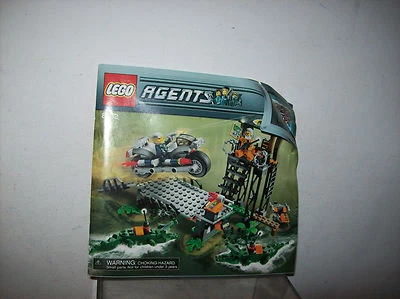 LEGO AGENTES SWAMP RAID 8632 SOLO MANUAL DE INSTRUCCIONES Foto 1 de 2