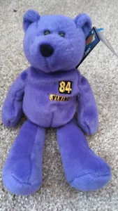Minnesota Vikings Randy Moss lila NFL Plüschtier Beanie Bär 1998 limitierte Schätze - Bild 1 von 2