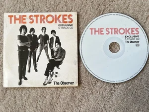 The Strokes Observer CD Limited Edition Rare UK Only Release Rough Trade 2003  - Picture 1 of 2