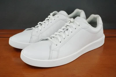 Zapatos informales Cole Haan Grand Crosscourt para hombre 14 de cuero blanco con cordones Foto 1 de 4