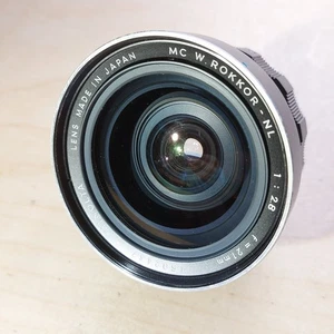 Minolta 21mm F/2.8 MC W.Rokkor NL Wide Angle Lens, SR Mount - Picture 1 of 9