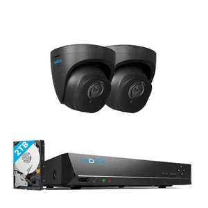 Reolink 8CH NVR 5MP PoE Security Camera System Home CCTV Surveillance Outdoor 2T - Picture 1 of 3