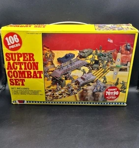 Super Action COMBAT Toy Soldiers Bundle Plastic Army Military Men Hong Kong 90s - Picture 1 of 6