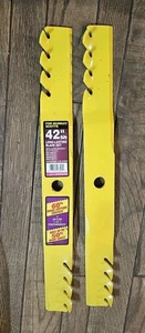 MRR-42-EC MURRAY SCOTTS 42" LONG LASTING BLADES (SET OF 2) - Picture 1 of 4