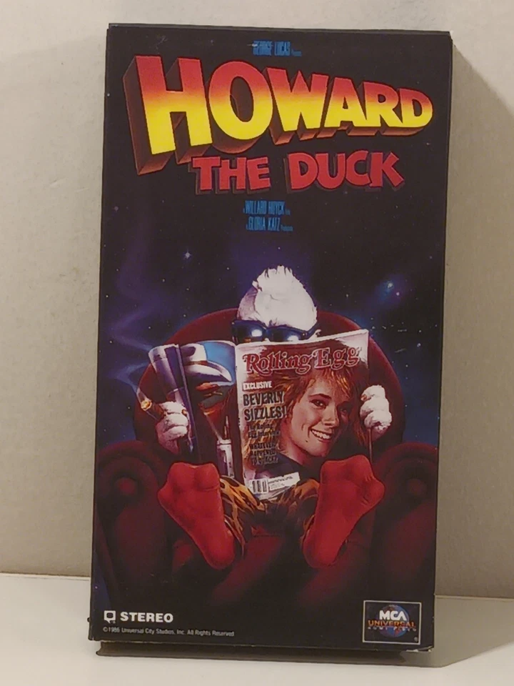 Howard the Duck VHS 1986 Vintage - Image 1 of 4