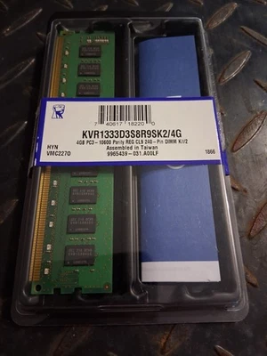 Kingston Kvr1333d3s8r9sk2 4gb Memory Pc3 - Image 1 of 3