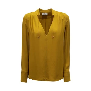 N5392 BLUSA DONNA ELISABETTA FRANCHI WOMAN VISCOSE SHIRT - Picture 1 of 4