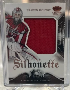 BRADEN HOLTBY 2013-14 Panini Crown Royale Silhouette Jersey - Picture 1 of 1