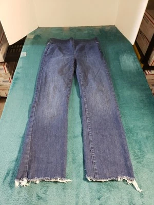 NYDJ Jeans Size Petite Small Womens Blue Stretch Pants Mid Rise Pull On Ankle - Image 1 of 4