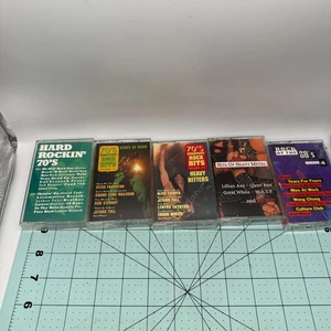 5 Tape Lot. 70’s And 80’s Rock Queen Alice Cooper Wang Chung Lynyrd Skynyrd - Bild 1 von 9