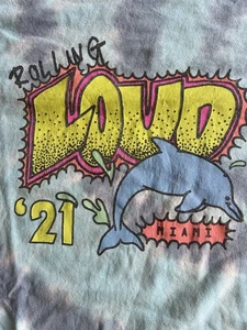 Camiseta Rolling Loud ASAP Rocky Travis Scott Post Malone 21 Banda Gráfica Talla XL - Imagen 1 de 7