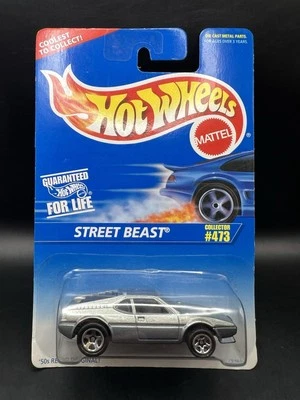 Hot Wheels Street Beast en plata 5SP Collector #473 Foto 1 de 3