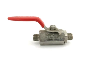 Ham-Let H-700-SS-L-3/8 Stainless Steel Ball Valve 3/8" 2000 psi - Picture 1 of 5