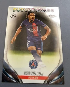 TOPPS CHROME UCC 23-24, CHER NDOUR, PSG PARIS, FUTURE STARS - Picture 1 of 1