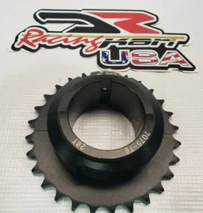 Swift 415 pitch 23 Tooth Split Sprocket For 50MM Axle made of 7075 T6 Alloy  - Picture 1 of 6