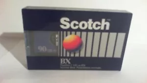 ( NEW ) Vintage Scotch Cassette Tape BX-90 ( Still in original plastic wrap ) - Picture 1 of 3