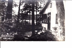 York Lake, NY Rockridge RPPC 1930s - Picture 1 of 1