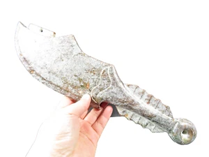 China,old jade,old collectibles,hongshan culture,rare dao knife,statues R(532) - Picture 1 of 7