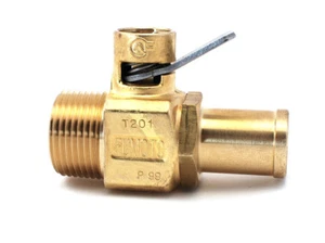 T201N: Original Original LONG NIPPLE (3/4" O.D.) VALVE WITH 3/4-14 NPT THREADS - Picture 1 of 3