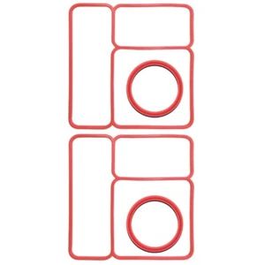 Pack of 2 Lunch Box Lid Seal Gaskets Safe Silicone for Kids Lunch Container - Picture 1 of 11