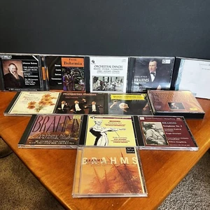 Lot: 13 Johannes Brahms CD Orchestral Hungarian Dances Bohemia Symphony 1 2 3 4 - Bild 1 von 12