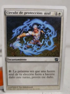 Carta Magic The Gathering Circulo De Protección Azul - Imagen 1 de 1