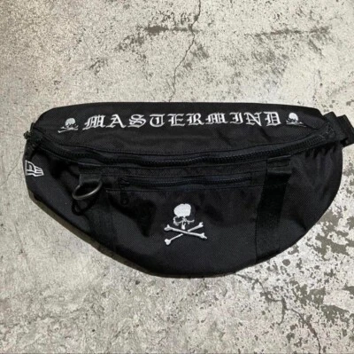 NEW ERA x mastermind Japan Waist Bag GORE-TEX 2L Body Bag Black Rare JPN - Image 1 of 4