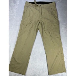 Pantalones Prana Stretch Zion para Hombres Grandes L x30 Bronceados Escalada Elastizados Senderismo Rendimiento - Imagen 1 de 12