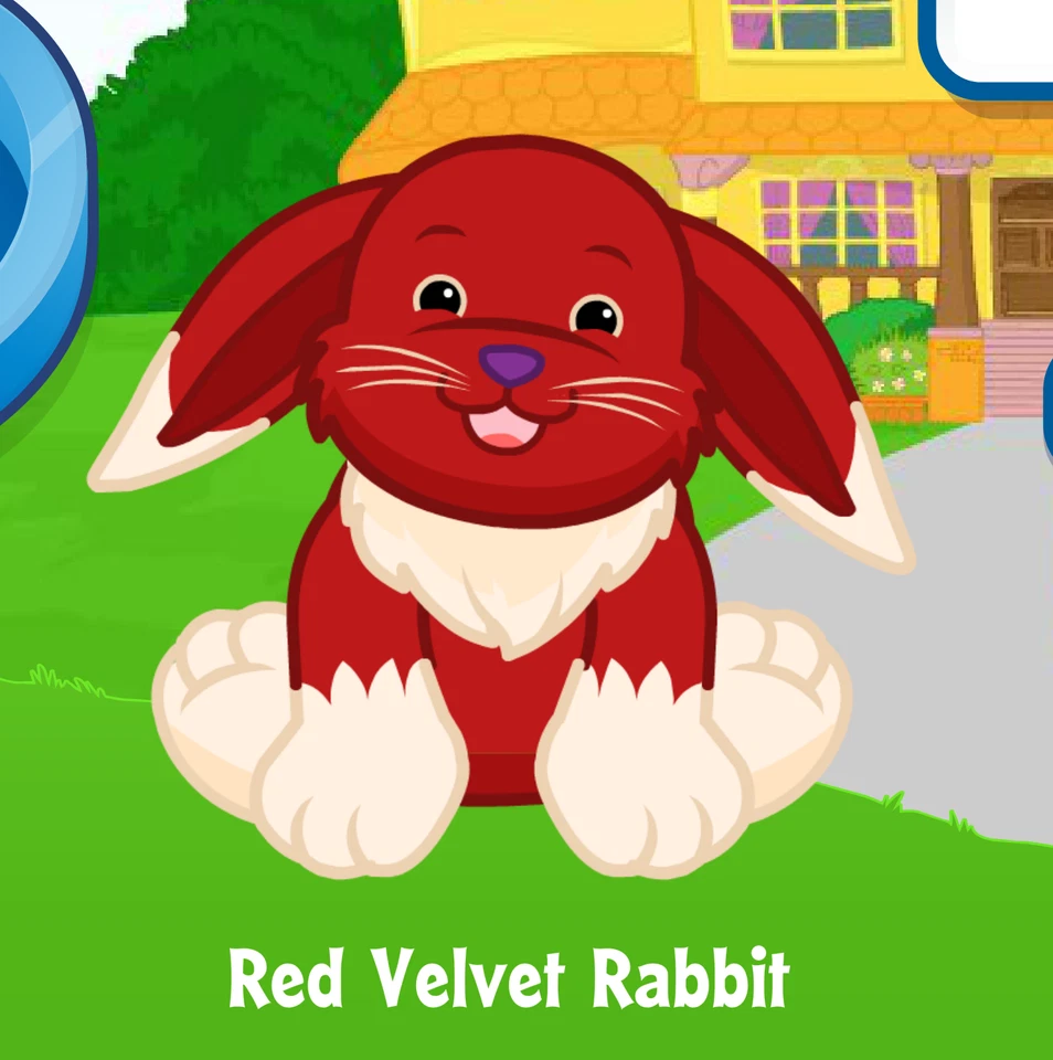 Webkinz Red Velvet Rabbit Virtual PET Adoption Code Only Messaged Webkinz Promo! - Image 1 of 1