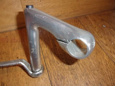 Potence 3ttt vintage stems old racing bike 22mm/ 26mm /100mm- 1980s - Photo 1/4