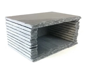 SLATE Reptile Hide Natural Rock for Snake or Turtle Vivarium also Aquarium Safe - Picture 1 of 7
