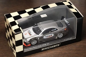 Mercedes CLK Coupé DTM 2001 Test Car Mika Hakkinen Minichamps 1:43 - Foto 1 di 4