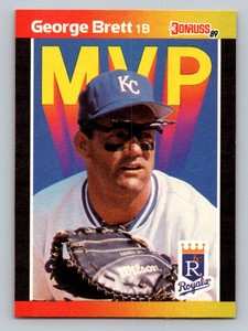 1989 Donruss #BC-7 George Brett   Kansas City Royals Bonus MVP's