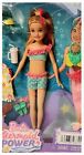 Tortue de mer pour animaux de compagnie Barbie Mermaid Power Stacie + 10 + accessoires, tenue amovible