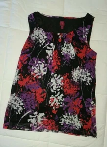 Top mujer capas floral sin mangas colección 212 talla xs - Imagen 1 de 5
