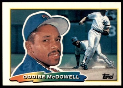 1988 Topps Big Oddibe McDowell 2088c Texas Rangers #198 - Image 1 of 2