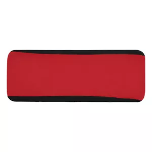 Juego de funda de asiento trasera universal para carro de golf roja y negra - Imagen 1 de 4