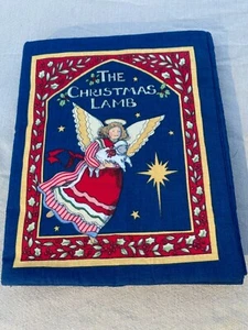 Libro de tela suave colorido brillante para bebé niño pequeño hecho a mano El cordero de Navidad - Imagen 1 de 3