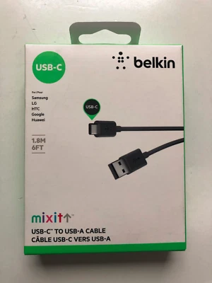 QTY 6 x NEW Belkin Boost Charge 6 FT USB-A to USB-C™ Charging Cable BD-12 - Image 1 of 4