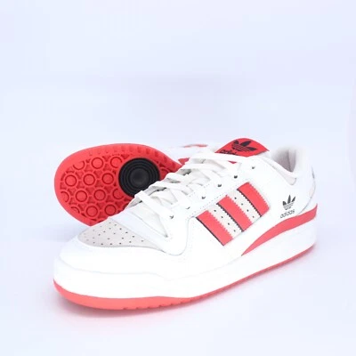 ADIDAS SKATEBOARDING FORUM 84 LOW ADV SHOE US 8 EUR 41 1/3 WHITE SCARLET BLACK - Image 1 of 4