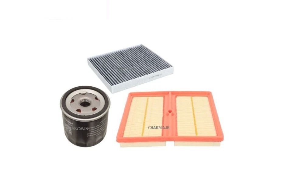 FOR AUDI Q2 1.0 TFSi CHZJ 2016-20 SERVICE KIT OIL AIR CABIN & FUEL FILTER - Image 1 of 1