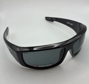 Spy Sunglasses - Logan Glossy Black Frames w/Happy Blue Lenses 680000000002 - Picture 1 of 7