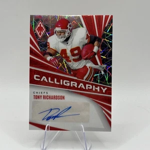 2024 Panini Phoenix Tony Richardson Calligraphy Autograph Lazer #C-TRN! - Bild 1 von 4