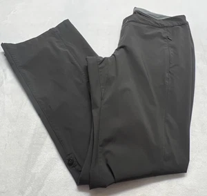 REI Womens 8 Gray Hiking Walking Camping Pants Roll Up Outdoor Active Nylon - Picture 1 of 16